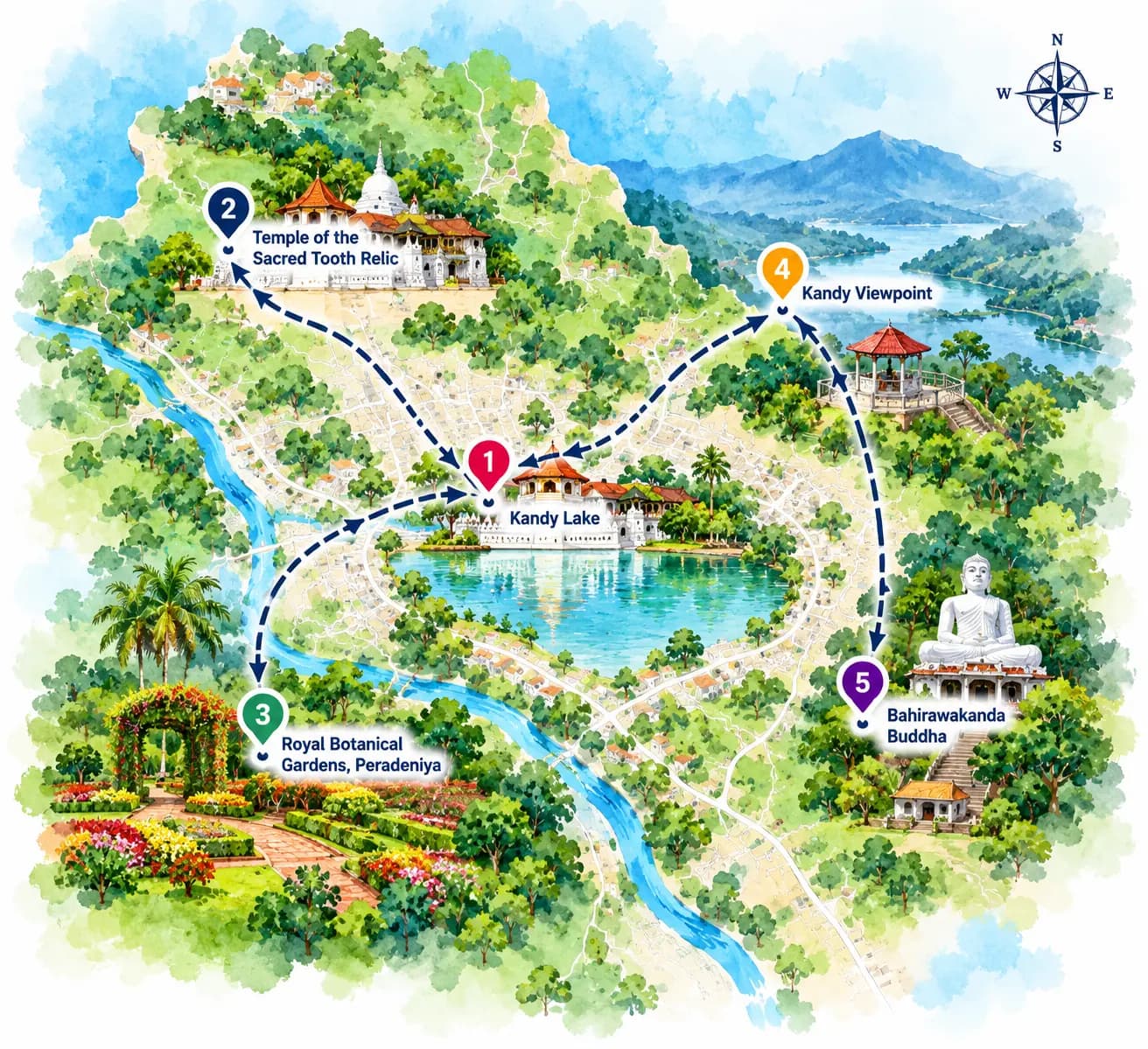 Kandy: The Sacred Hill Capital
