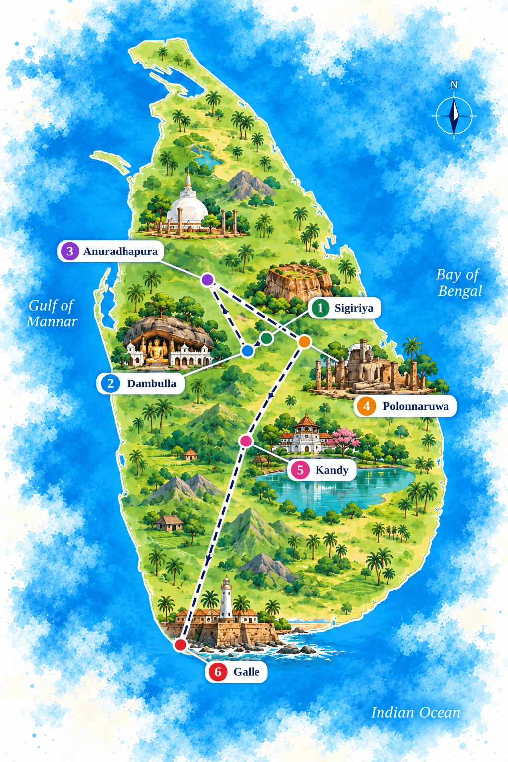 Ancient Wonders Across the Island