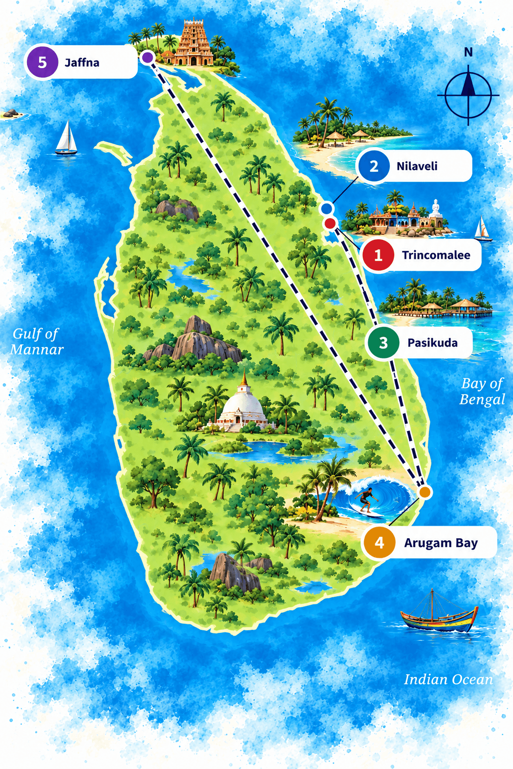The Quieter Side of the Island